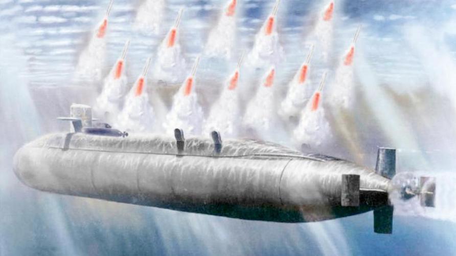 3分钟发射16枚导弹,俄核潜艇"末日齐射"有多壮观?开眼界了