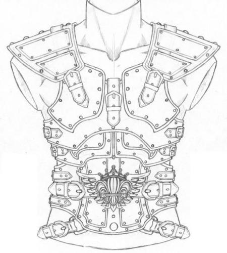 中世纪服装盔甲