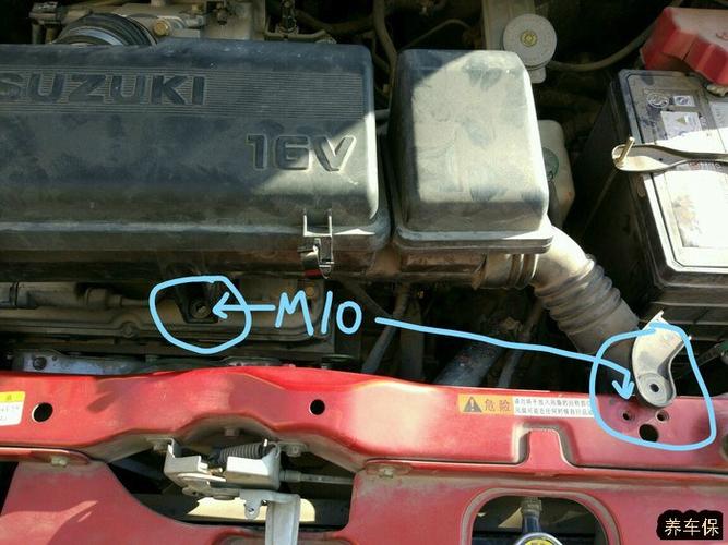 铃木雨燕节温器故障诊断及更换加换防冻液,清洗节气门