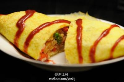 蛋包饭(日文:オムライス omu-raisu)是在日本所发明的,400_265