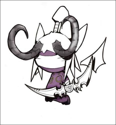 doggiehome魔兽世界漫画-q版伊利丹