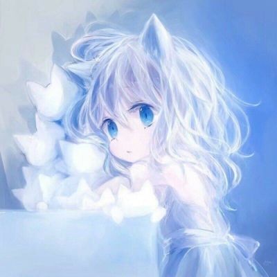 十一蓝色动漫女头