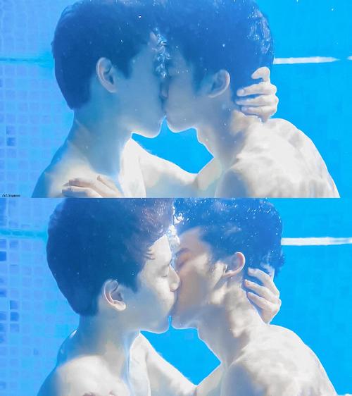 最爱的一场"深蓝之吻"