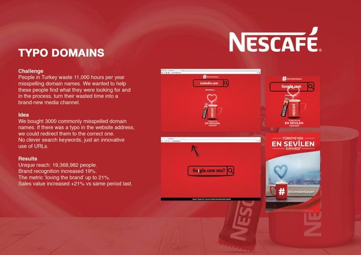 typo domains by nescafe