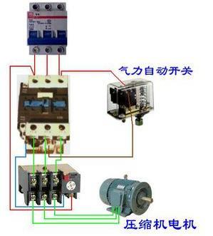 十五千瓦空压机接触器电气控制