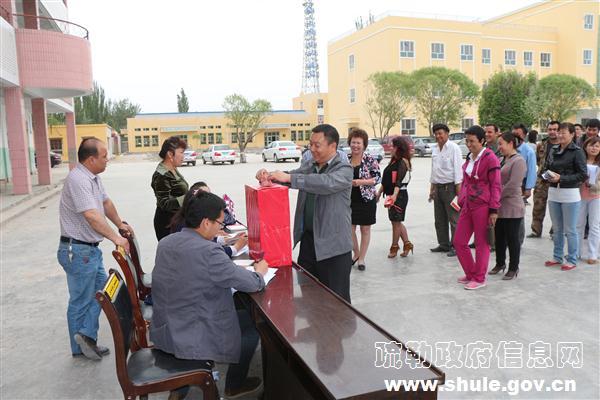 疏勒政府信息网站--牙甫泉镇开展"为雅安地震灾区送,"