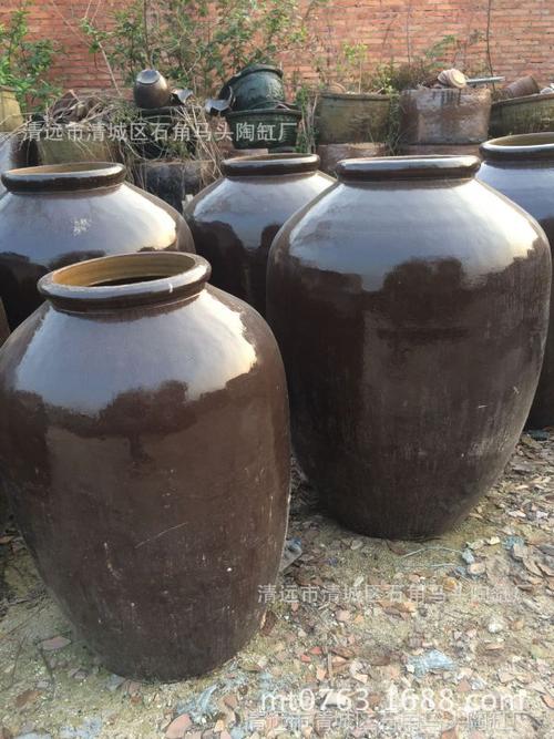 马头厂千斤存酒缸酒坛酒罐清远厂家供应陶瓷容器酒坛酒缸陶瓷瓦罐