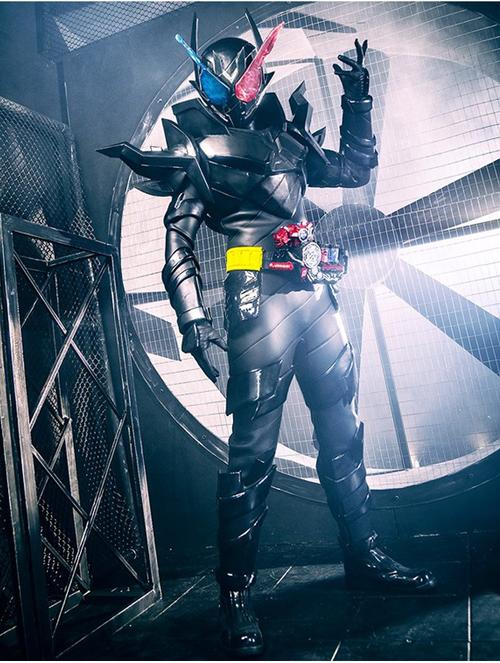 万代假面骑士皮套同款build可穿戴盔甲头盔摆件diy手工eva模型cos道具