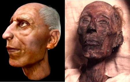 拉美西斯二世的复原图