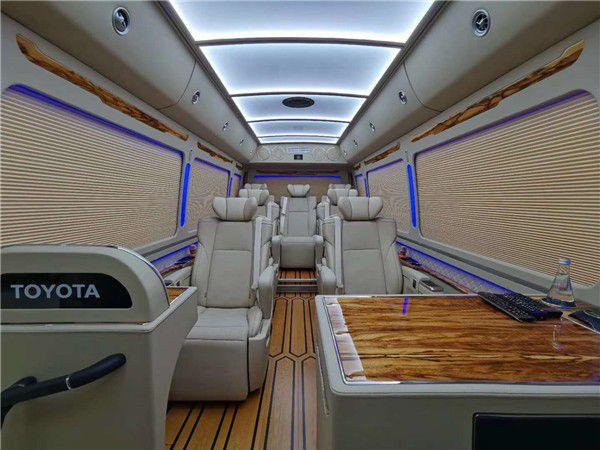 考斯特中巴19座接待版多少钱考斯特中巴车