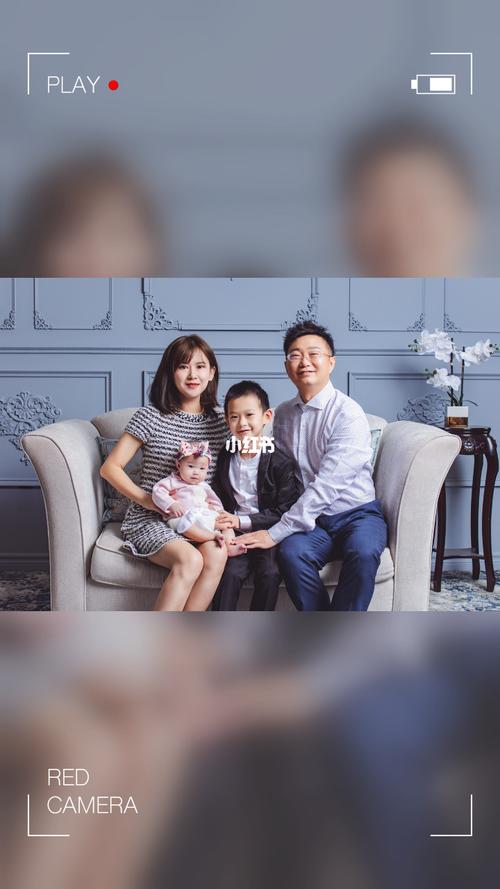 四口儿人_全家福_摄影_写真