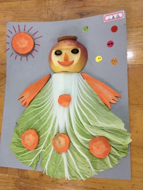 蔬菜大变身——中一班