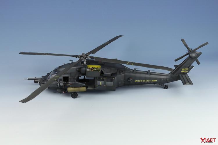 ah-60l dap 黑鹰直升机 渗透者