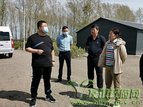 县委副书记,代县长李伟检查指导驻村工作队,产业扶贫项目建设工作
