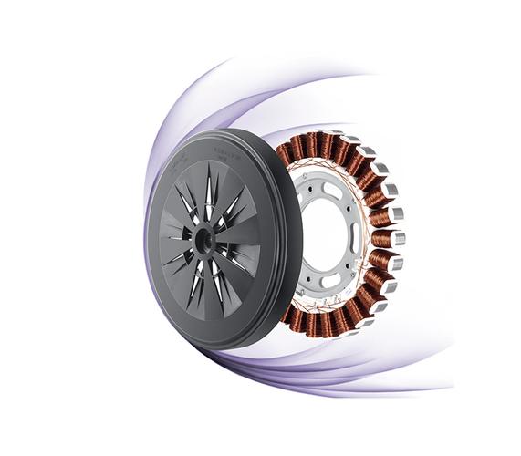 原创同步柔性科技,搭载新西兰奢侈品级斐雪派克电机,直驱内筒,精准