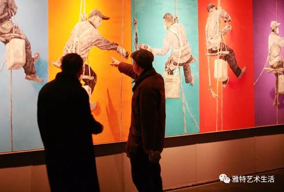 镜头再现刘向东绘画作品巡展和访谈录