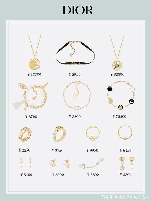 奢侈品首饰集合图