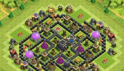 部落战争八本热门护本神阵分享