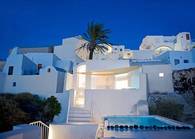 圣托里尼岛上的白房子们,你亲妈kapsimalis都快认不出来了好吗?