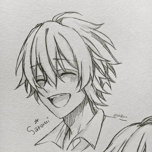 【线稿素材】新手入门!快来临摹这组动漫人物手绘插画