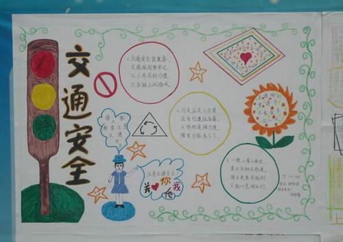 112主题交通安全手抄报交通安全手抄报