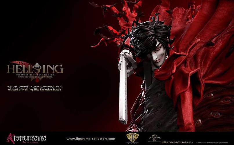 figurama 《hellsing》地狱之歌 alucard 阿卡多 雕像