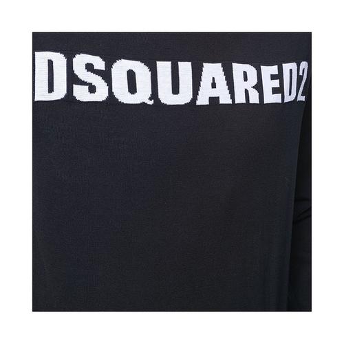 dsquared2/d二次方 19年春夏 服装 套头 男性 logo 宽松 男卫衣 s71ha