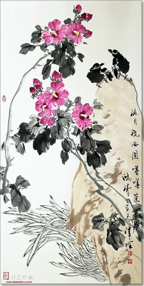 翟鸿涛专辑/历代写意花鸟画范作选集(第110集)[50幅]