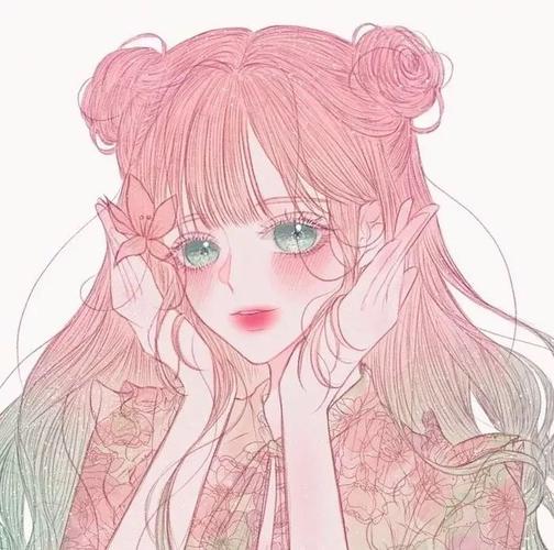 女生动漫头像,还是十几岁的孩子,就开心点