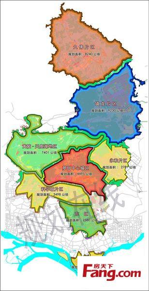 广州萝岗区整体概貌