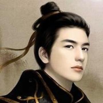 白脸书生,卡通头像图片-回车桌面