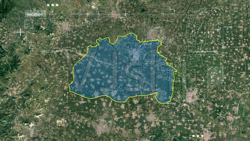 定兴县-冀地图86_4096x2304_高清视频素材下载(编号:)