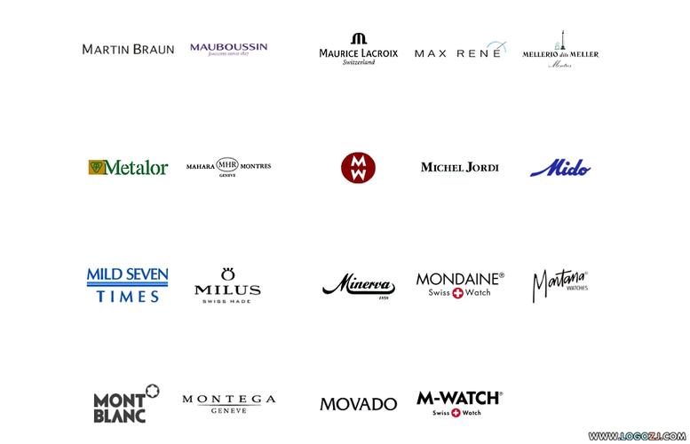 标志大全,手表logo,名表标志,瑞士表,腕表