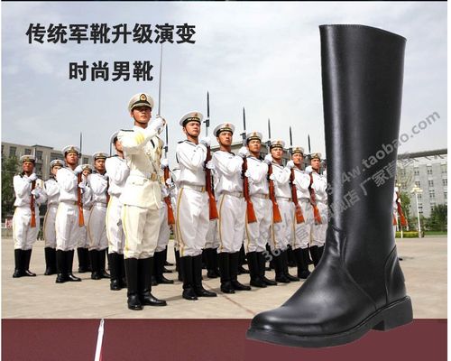 夏季骑马靴男士马术皮靴骑士高筒靴长筒军靴真皮三军仪仗队阅兵靴