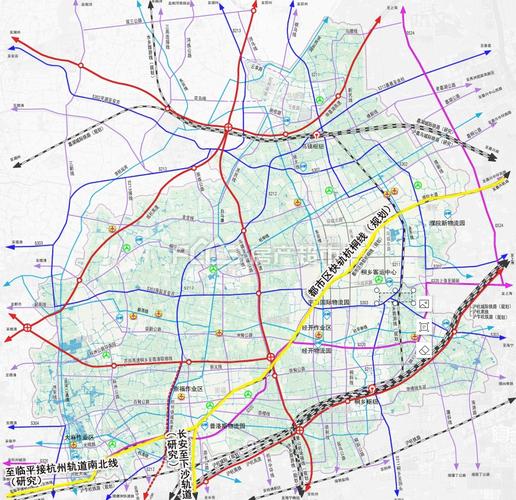 桐乡市综合交通规划图  来源:桐乡市政府网站