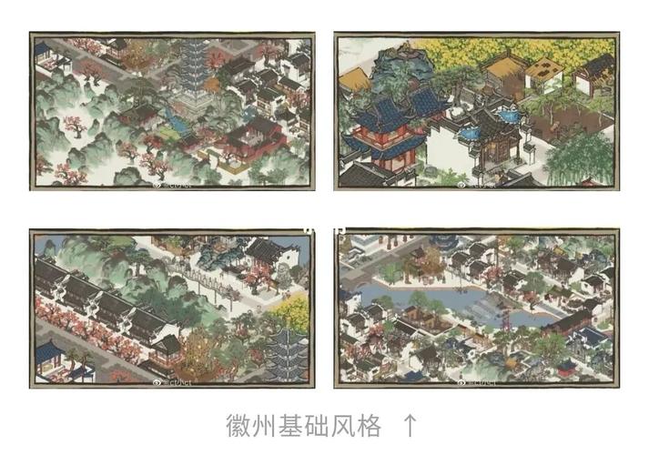 【江南百景图▁徽州】_探险_江南百景图_建筑_春笋_理财_销售_茶叶