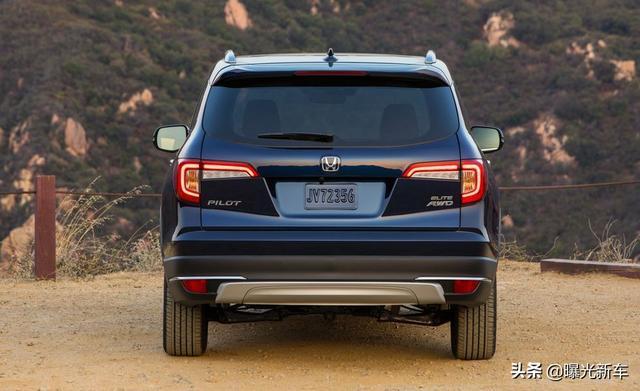 实拍2021款本田飞行员pilot外观太漂亮了