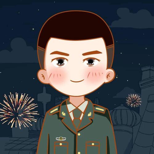军人情侣头像,来一波武警小哥哥的!