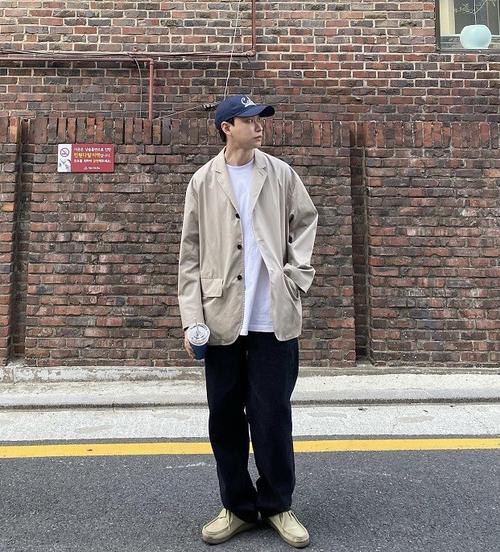 早秋微胖男孩的穿衣指南秒变纸片人的搭配