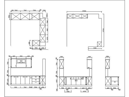 [分享]橱柜的cad资料下载