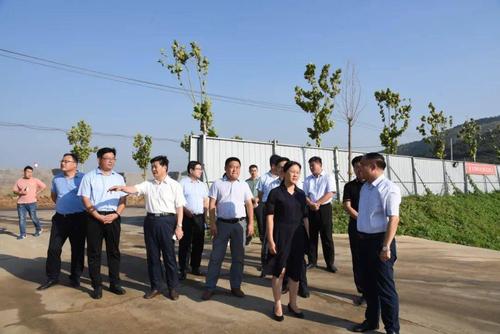 毕志伟现场调研重点项目建设
