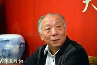 著名书法家王克礼做客天津美术网访谈实录