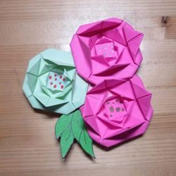 手把手教你折一朵漂亮手工玫瑰花图解教程