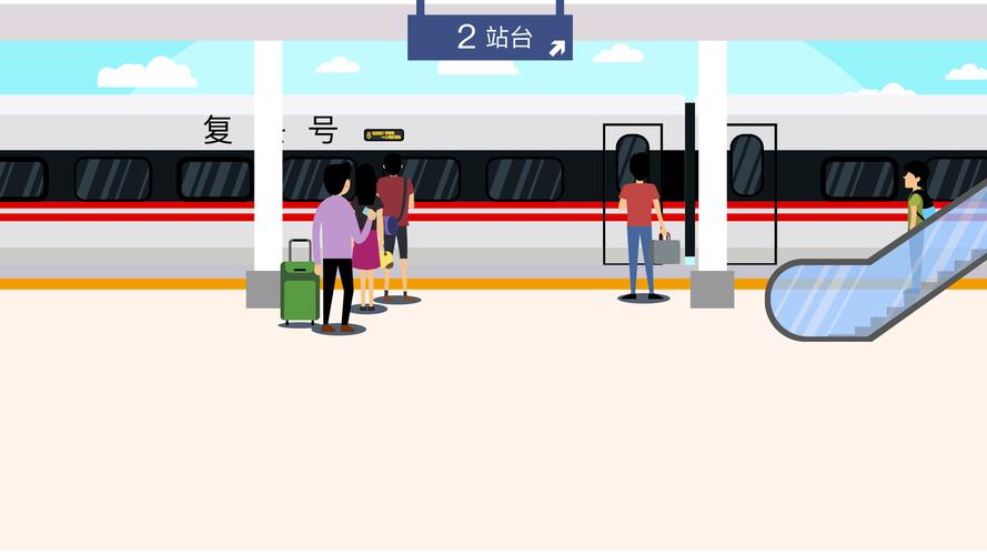 济南文创插画高铁安全文明出行三字经08耕阡陌