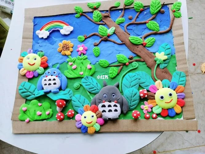 粘土动物园90909090_粘土_动物园_手工制作_超轻粘土_兴趣