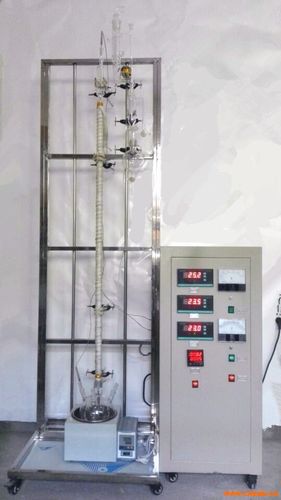 实验室简易精馏装置,玻璃精馏塔,玻璃精馏塔生产