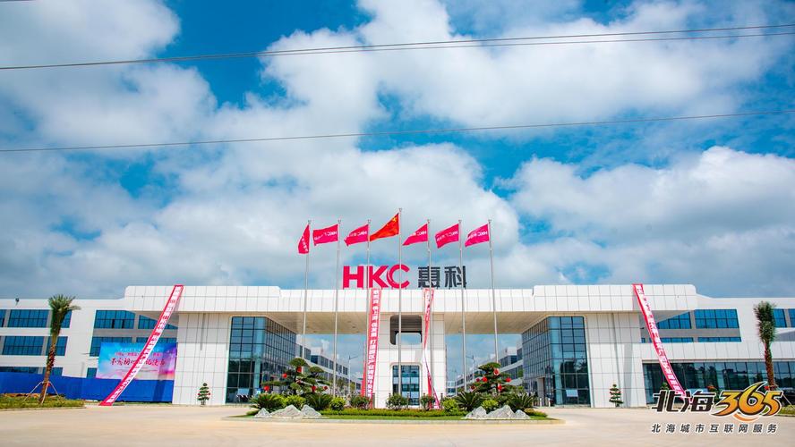 惠科电子北海产业新城首个园区开园,邦定项目投产