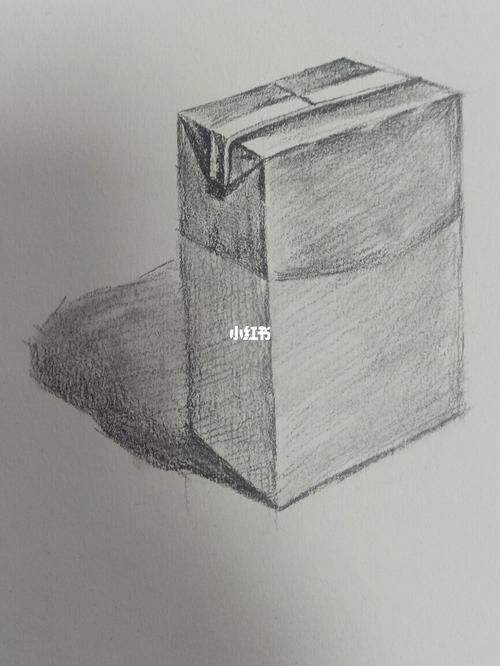 素描静物牛奶盒步骤_素描_牛奶_安阳市攻略_素描静物