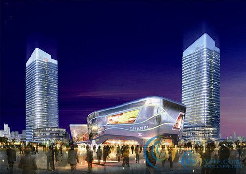 临沂首席城市综合体   50万平米临沂首席城市综合体,齐鲁园广场以运营