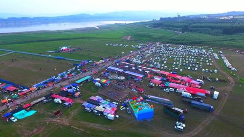 航拍美图 视频:连续7天,垣曲古城湿地公园第二届消夏